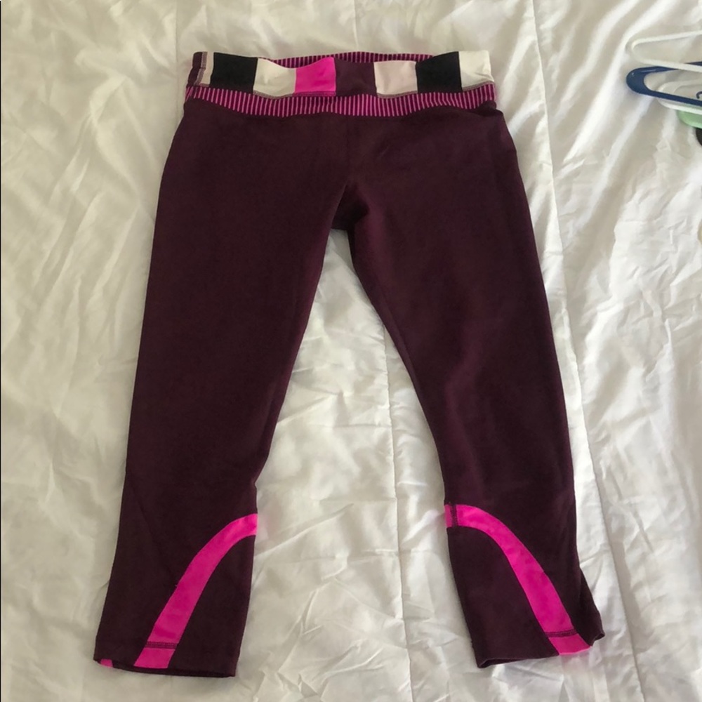 Lululemon cropped leggings